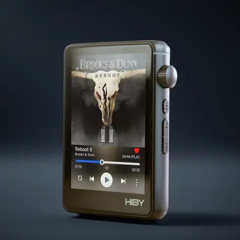 HiBy R3 II 2025 / R3 Gen 2 Music Player Bluetooth 5.1 WiFi MQA16X DSD256 Web Radio USB Audio Dongle DAC X1600E ES9219C 3.2‘’