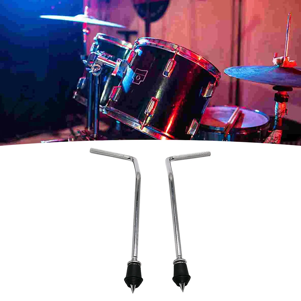 Bass Drum Legs Metal Drum Stand Foot Stability Mount For Snare Percussion Musical Instrument Replacement Accessories