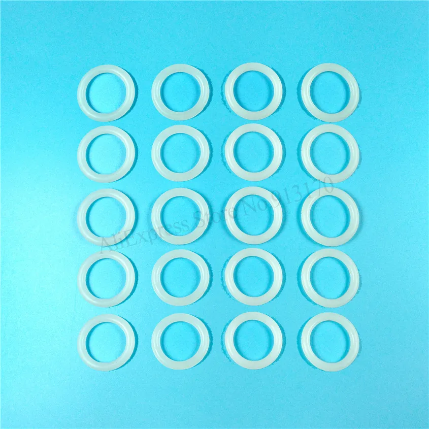 

20 шт., белые силиконовые специальные уплотнительные кольца, фитинги для стержней клапана, машины для мягкого мороженого, 32 мм, внешний диаметр, провод 4 мм