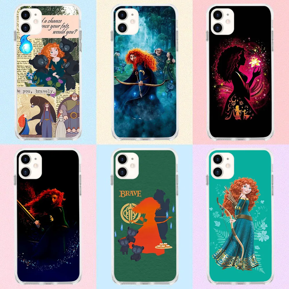 TV-19 Princess Merida Soft Case for Moto G5 G5s G6 E5 G7 G8 G9 Plus Play Power