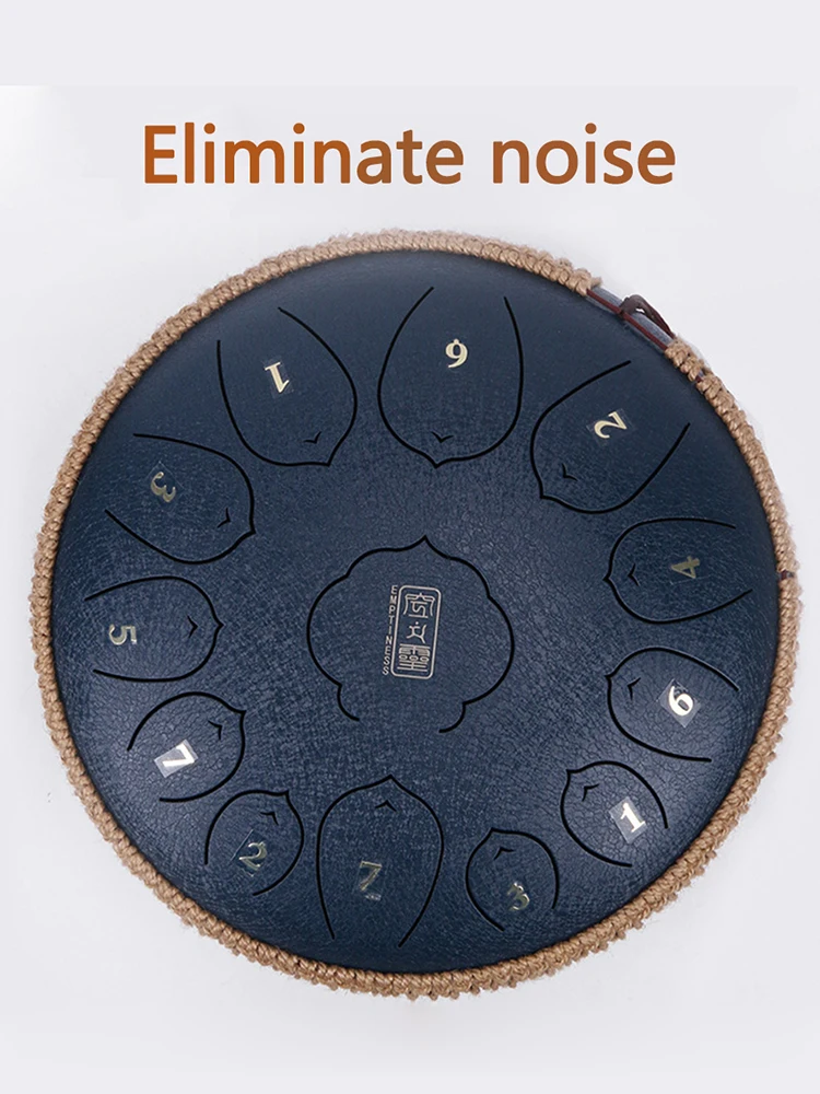 Steel Tongue Drum Wrapped Braided Rope Handmade Handpan Decoration Woven Rattan Rope for 12 inch Ethereal Drum Accessories