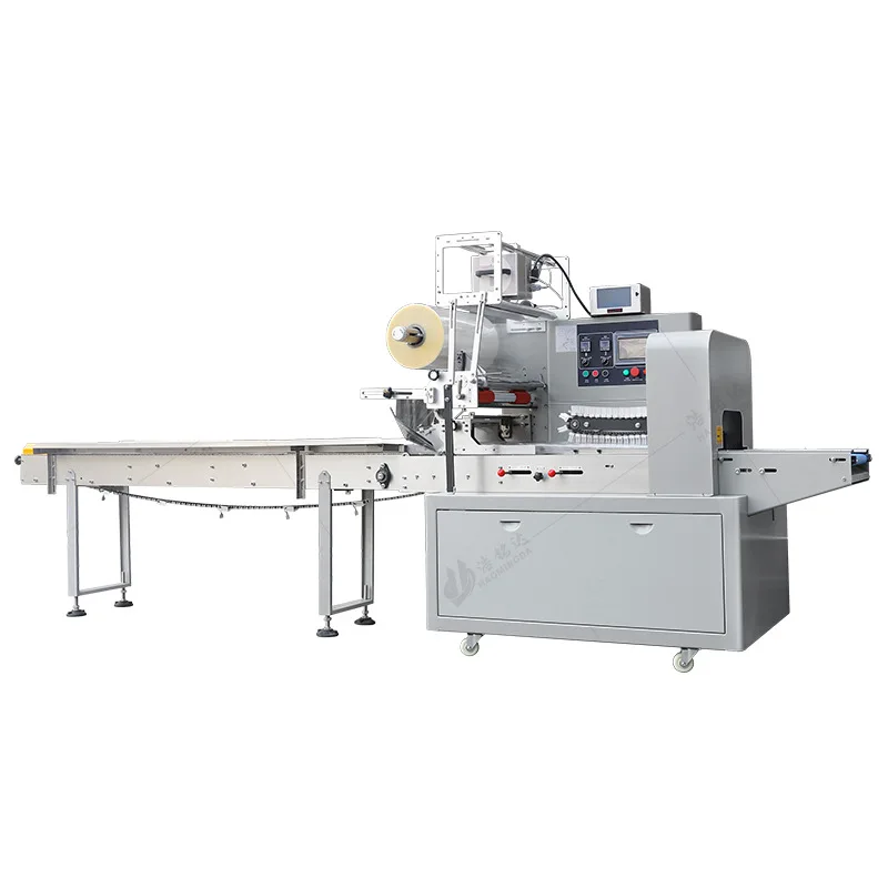 sticky bean bag wowotou packaging machine, mala cake hair cake automatic bagging and packing machine, pastry packaging machine