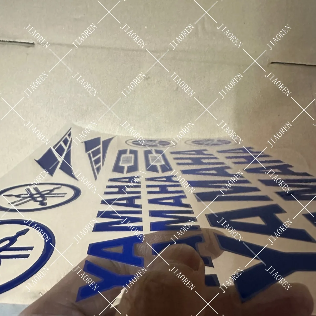 Vinyl Sticker Motorcycle Tank Decal Logo For YZF R1 R3 R6 XMAX NMAX TMAX image 4