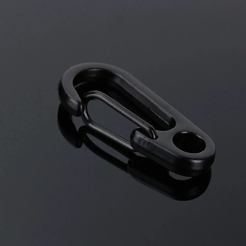 Carabiners كليب المفاتيح مشبك معدني قوي قوي لتخزين أدوات المفاتيح للمشي لمسافات طويلة