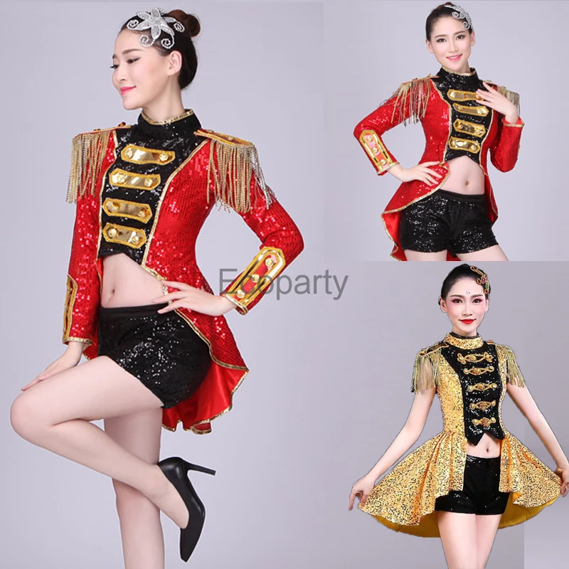 New Women Nightclub Dance Clothes Spanish Bullfighter Sequin Jacket Club Bar Dj European Court Female Stage Perform Costume