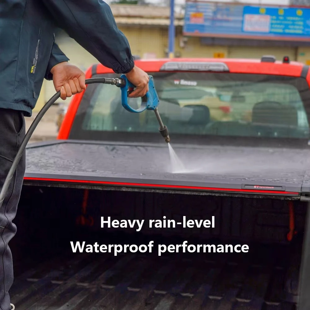 Aluminium Electric Retractable Truck Roller Lid Cargo Cover Accessories Pickup Bed Tonneau Cover for Isuzu Dmax 6
