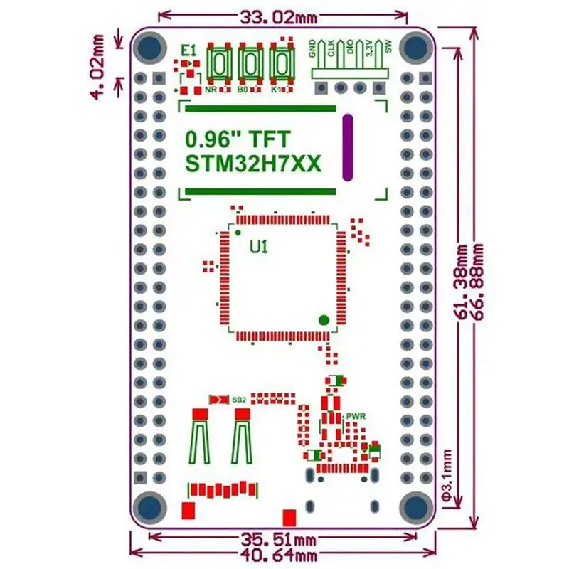 carte-de-developpement-a97i-weact-stm32h750vbt6-carte-principale-stm32h7-cortex-m7-480mhz-8-mo-de-memoire-flash-avec-ecran-lcd-096-et-camera-ov7725