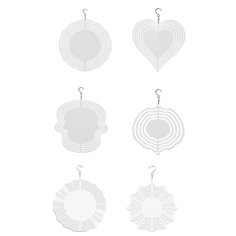 

Parent-Child Wind Power White Coated Aluminum Plate Double-Sided Printing Thermal Transfer Wind Chime Turntable Parent-Child