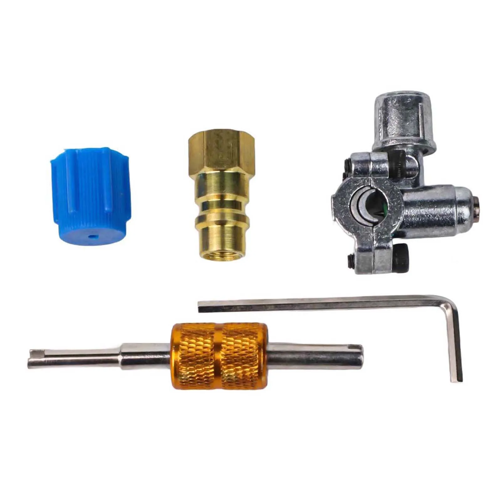

Brass Valve Kit A C Retrofit Valve Kit AC System Upgrade Ac Retrofit Valve Kit Device Comprehensive Components Dust Cap Included