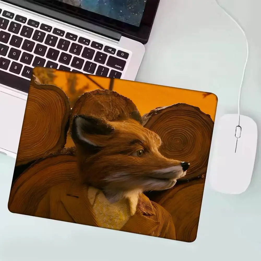 1pc Classic F-Fantastic Mr F-FoX Small Mousepad Keyboard Pad Laptop Cushion Non-slip Deskpad