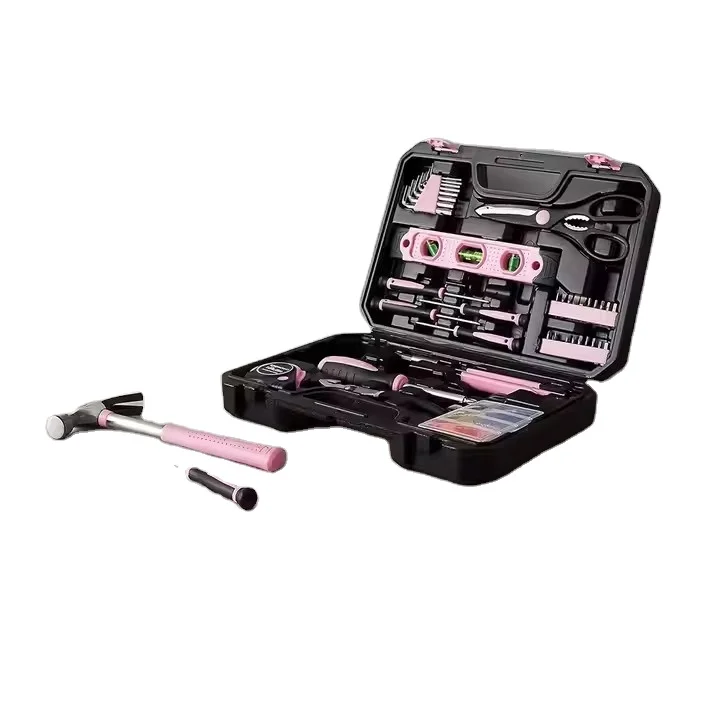 

SLD Household Tool Kit for Handyman Repair Hand Tool Set Bag with Hammer, Screwdriver,Pliers, Wrench Set with Storage Box