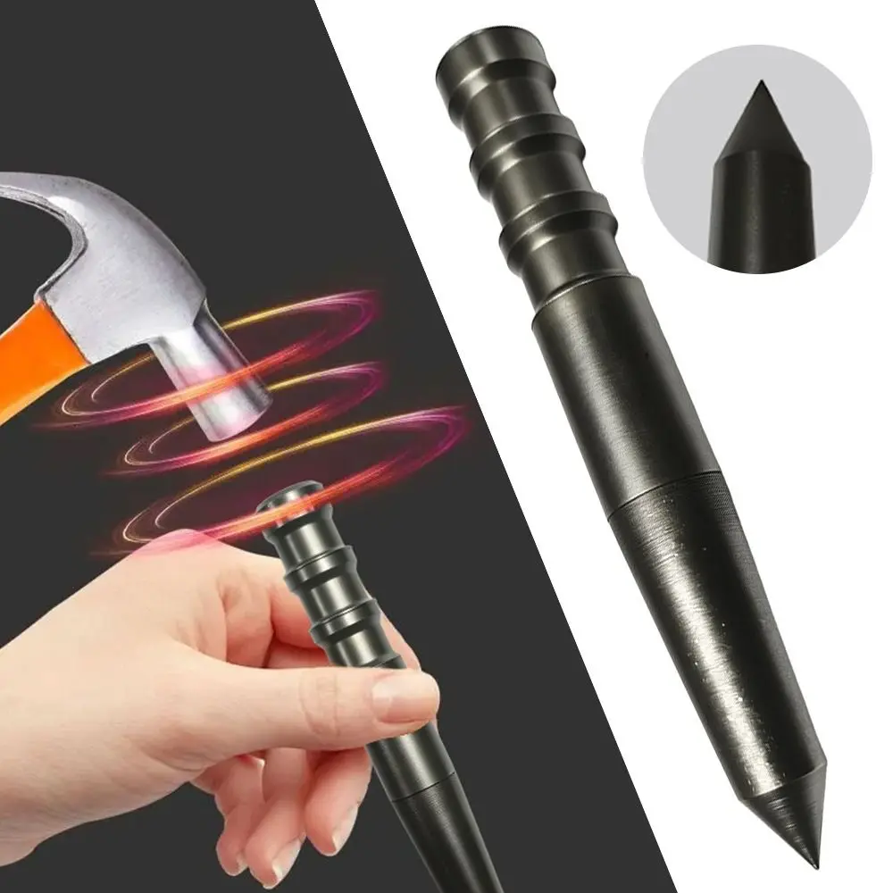New Portable Punch Locator Multifunctional Positioning Punch Hand Tool Manual Center Punch Locator Durable High Hardness Punch
