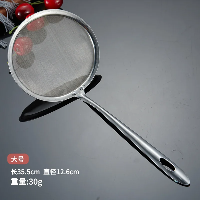 Multi-functional Filter Spoon Super Thick Japanese Hot Pot Filter Soup Skimmer Mesh Percolator Strainer Fat Oil Skim Grease Foam