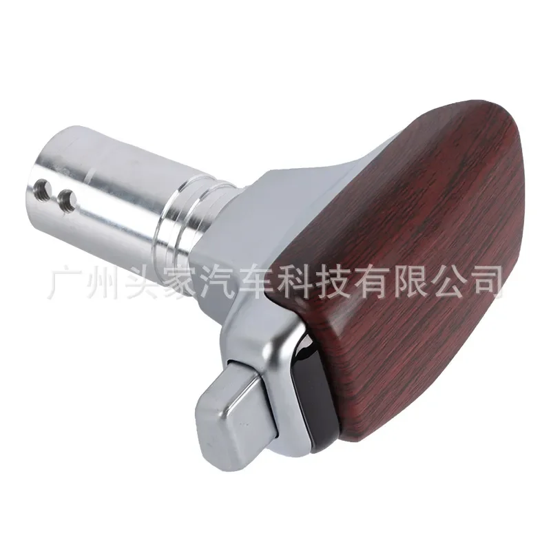 for Yacht Gear Head Push Button Shift Rod Carbon Grain Wood Grain Wave Stick Factory Direct Supply