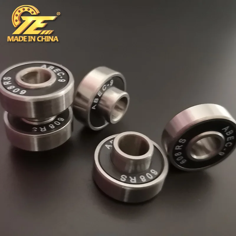 2PCS Manufacturer wholesale long plate integrated 608 bearing silent bearing land surfboard bearing
