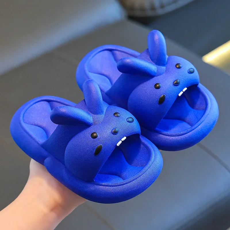 Children's slippers non-slip boys and girls indoor bath soft bottom cute children sandals