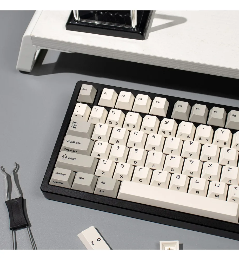 Retro side engraving Korean/Thai/Taiwan phonetic mechanical keyboard keycap PBT hot sublimation original factory suitable