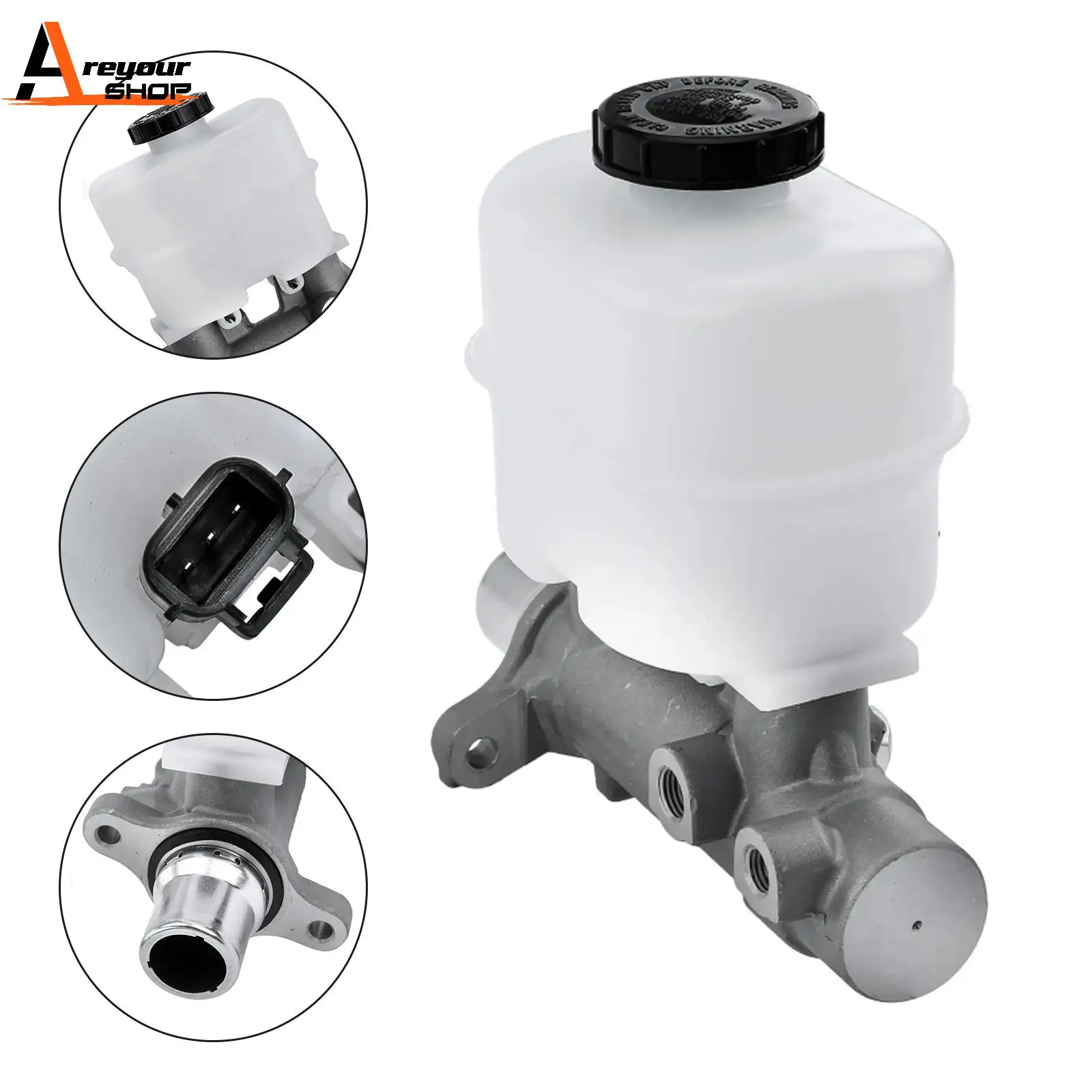 

Areyourshop Brake Master Cylinder w/ Reservoir 134398 For Ford Expedition F-150 2010 2011 2012 2013 2014