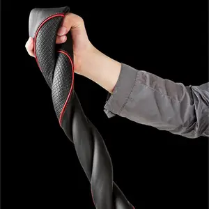 Lớp phủ vô lăng kim cương cho tất cả các trạm, phổ quát, điều chỉnh cho 14,5-15 đơn vị, nắp da bền, thiết kế tĩnh mạch chống trượt 10 Tay lái bán hàng chính Zafira - №10