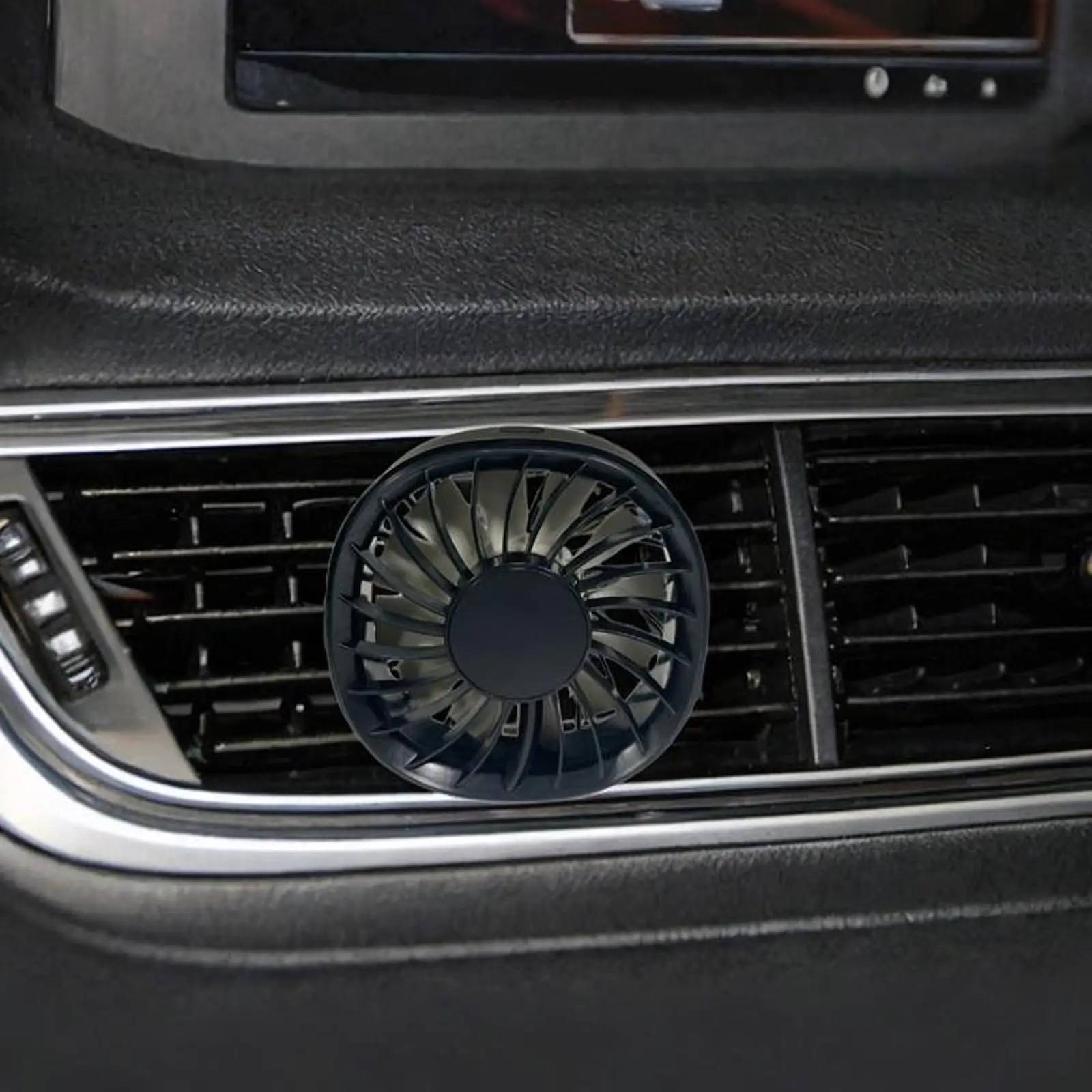 مروحة صغيرة محمولة 3 سرعات قابلة للتعديل رياح قوية، مروحة سيارة لمشبك تنفيس على جهاز دائرة هواء أوتوماتيكية قوية لجهاز سيدان شاحنة SUV