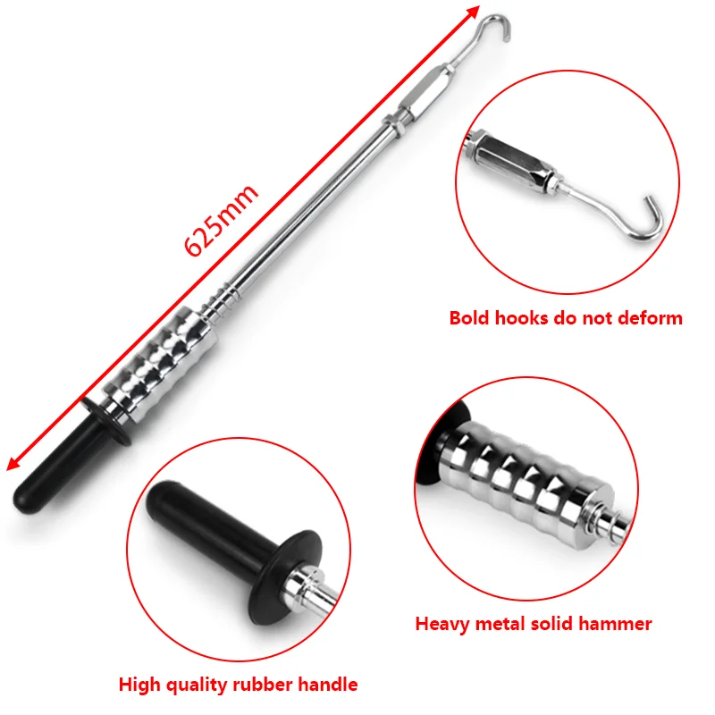 New Dent Puller Slide Hammer Washer Hook Dent Pulling Claw Car Body Repair Removal Tool