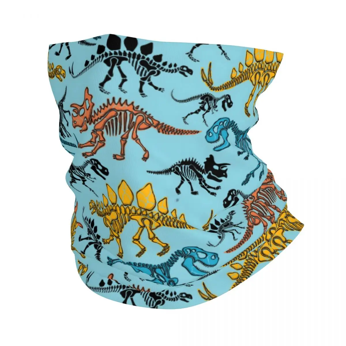 Dinosauri Bandana Copricollo Sciarpa Passamontagna Ciclismo Unisex Adulto Traspirante