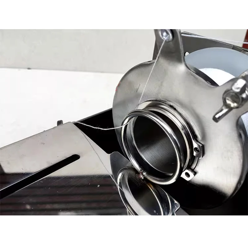 304 stainless steel sausage wire tying machine, hand crank sausage wire tying machine, 32mm/42mm/52mm multiple sizes