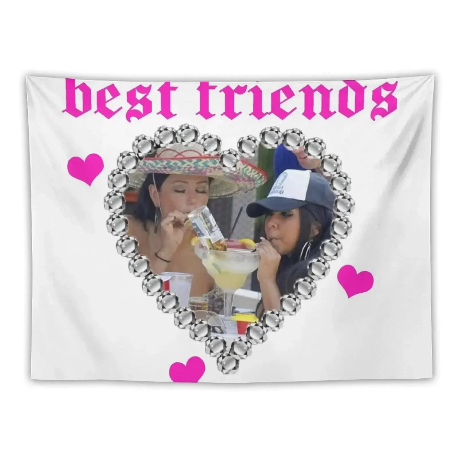 

best friends / snooki and jwoww Tapestry Wall Decoration Anime Decor Tapestry