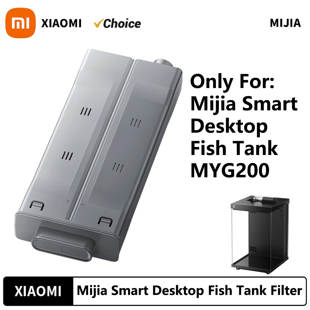 

Original Xiaomi Mijia Smart Desktop Fish Tank Filter Multilayer Filtration Reduce Harmful Substances Filter for Fish Tank MYG200