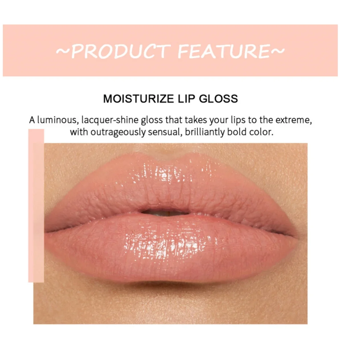 6 PCS Lipgloss Set Liquid Lip Stain แต่งหน้าสําหรับผู้หญิง Non Stick Cup Mirror Light Lip Glosses ลิปกลอสติดทนนานชุดเครื่องสําอาง