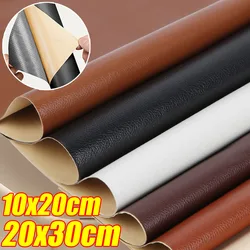 Patchs de réparation auto-adhésifs en cuir ÉlPU, autocollants en tissu pour vêtements en cuir, siège de voiture, sacs, outil collant