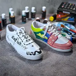 30ml 24 Colors Leather Paint Oil Dye Dressing Color Coats Leather Edges Finish Supplies DIY Craft Leather Shoe Edges Pigment Dye