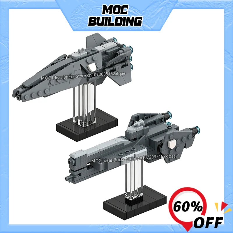 

MOC Building Blocks Space Series Class Destroyer Frigate Model DIY Assemble Bricks Creative Ship Toys Collection Display Gifts