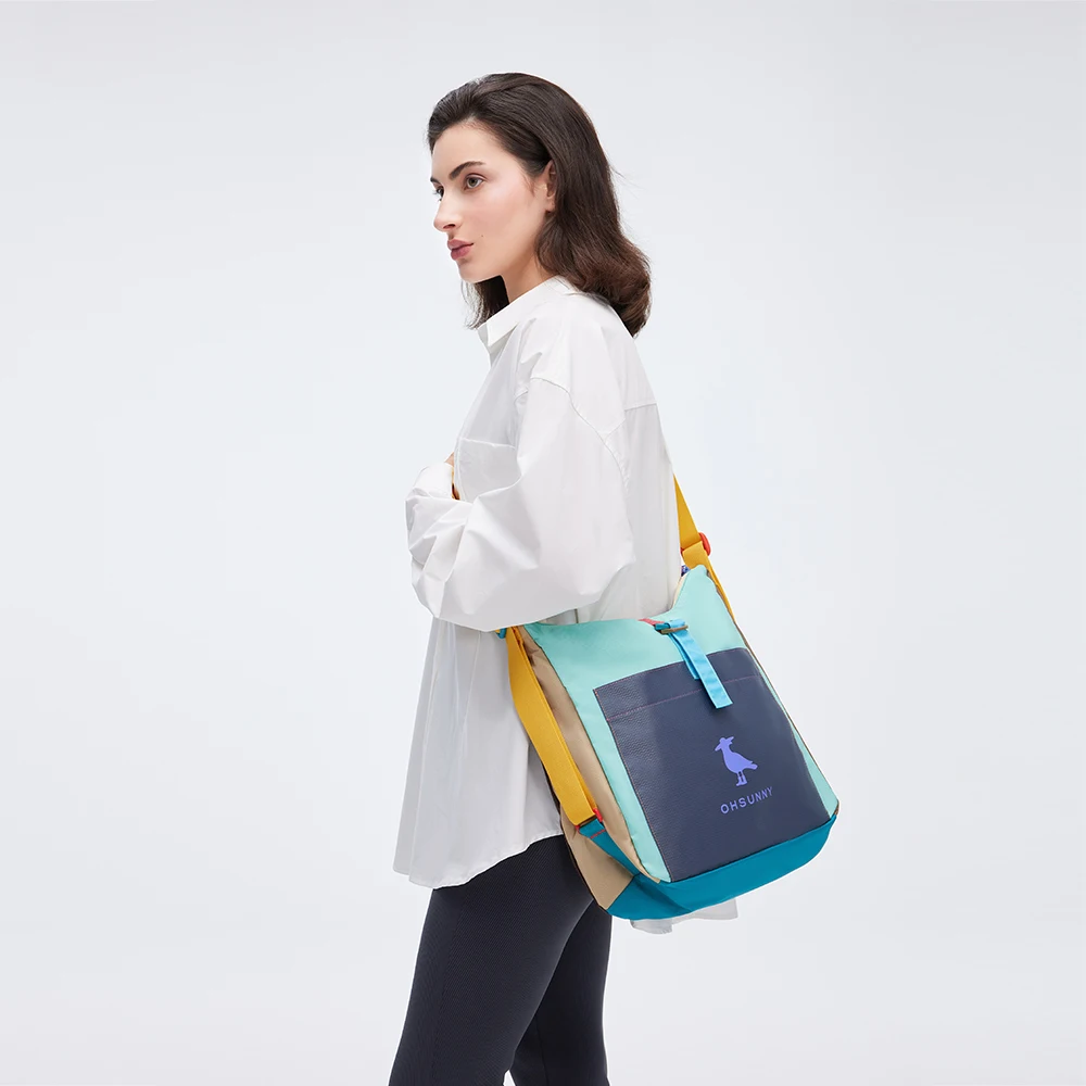 Ohsunny Versatile Handbag with Random Color Matching,Women's Personalized Backpack for School Travel Shopping Daily Life