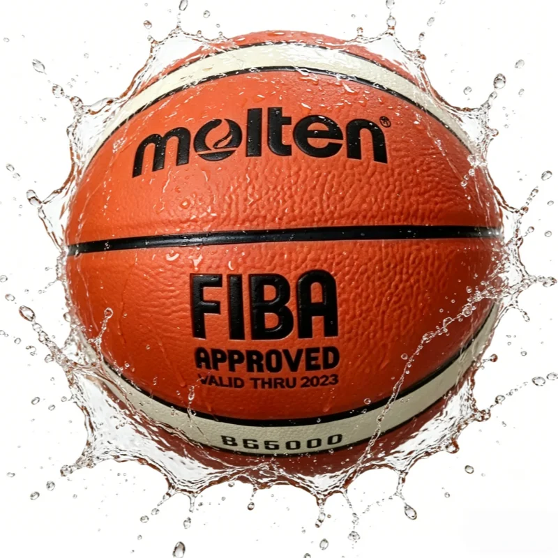 Molten BG5000 Basketball Size 7/6/5 Officially Certified Game Basketball Leather FIBA ​​Professional Basketball