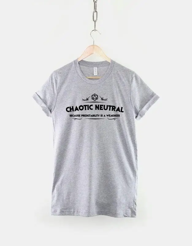 Summer Trendy Brand Fashion - Confusing Yet Neutral T-shirts - The Terrifying World: Dungeons & Dragons, Role-playing Game