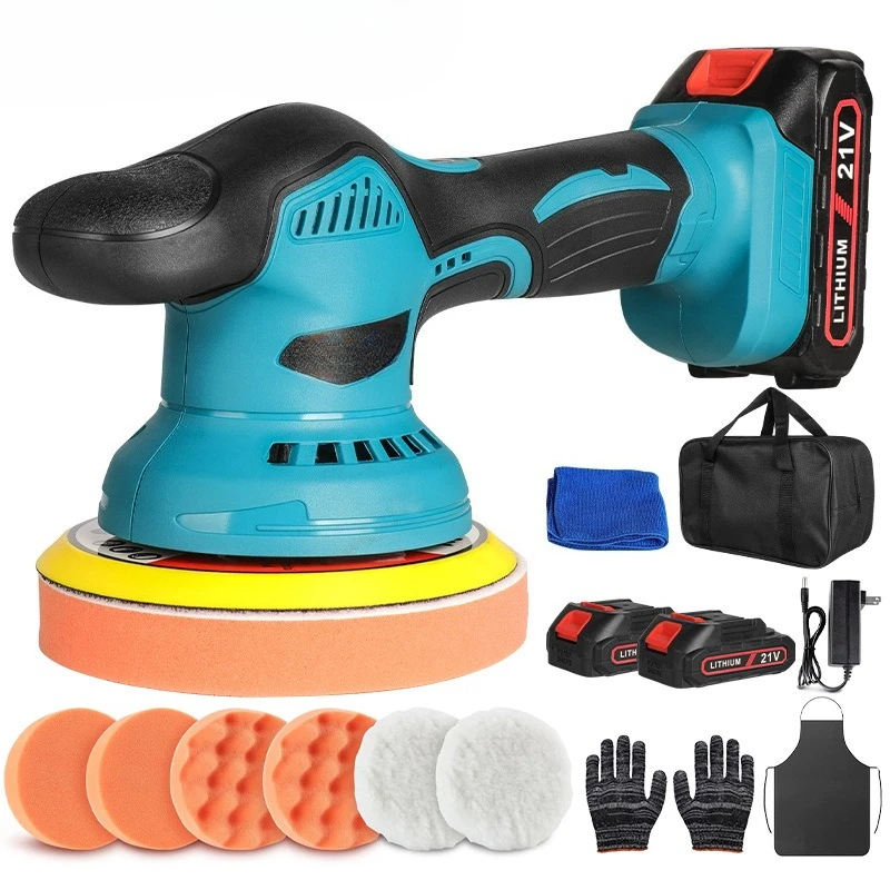 Rechargeable Lithium Battery Car Polishing Machine, Waxing Glaze Sealing Cleaning Grinding Machine