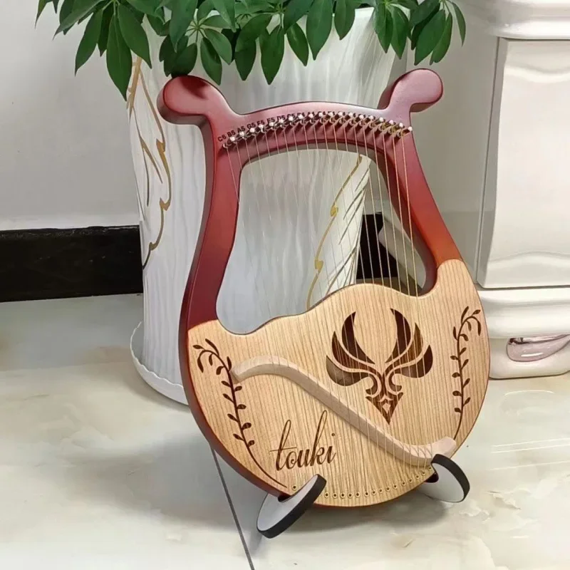 ARPA de instrumento Vintage y Konghou nicho, instrumento Musical de cuerda de Lira Simple y portátil, bandas de nicho para jugar arpa clásica