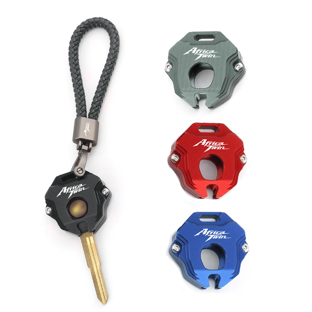 For honda Africa Twin CRF1000L CRF1100L XRV750 XRV 750 CRF 1000 1100 1000L 1100L Keyring Cover Case Shell Key Chain accessories
