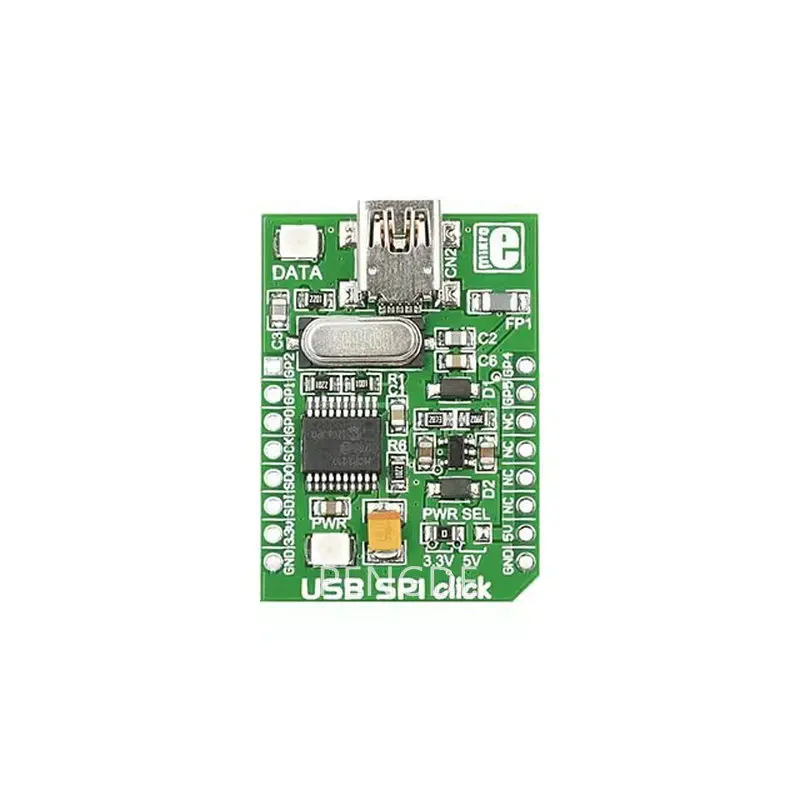 Spot MCP2210 module MIKROE-1204 BOARD USB SPI CLICK development board