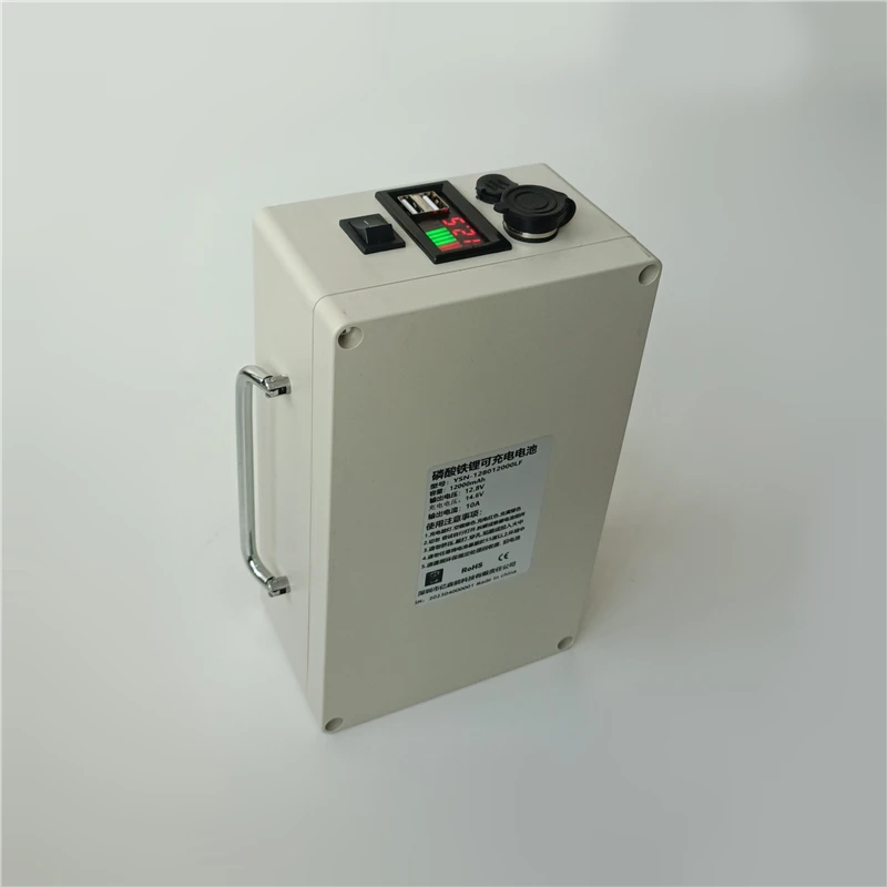 Batteria 12V 14.6V 12AH 72AH LiFePO4 per utensili elettrici, luci, motore, sostituire la banca di alimentazione di emergenza UPS al piombo