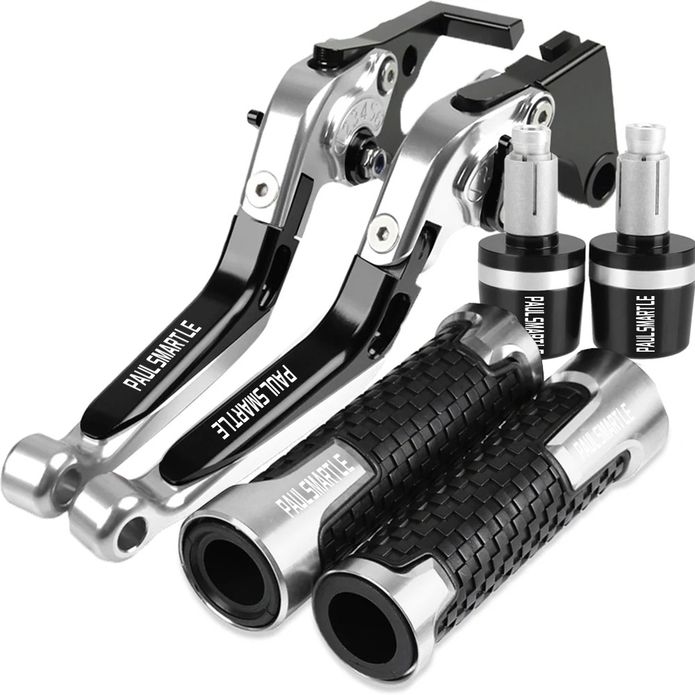 

For Ducati PAULSMARTLE 2006 Motorcycle CNC Alumiunm Accessories Adjustable Brake Clutch Levers 22mm 24mm Handle Bar Grip Ends