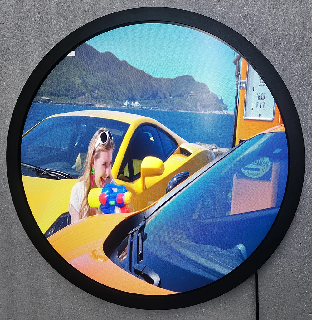23.6 Inch Touch Screen Hd Round Circular  Display Circle TV Advertising Screen Android Round Lcd Screen Touch Display