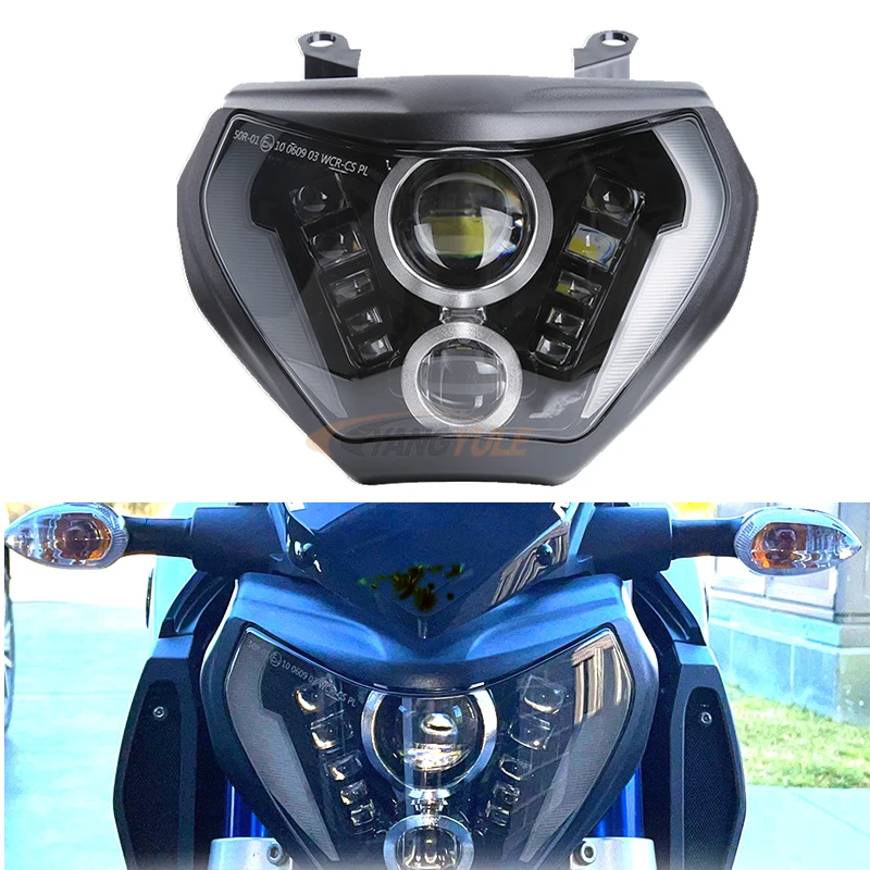 MT09 MT07 Headlight Waterproof Motorcycle Headlight DRL LED Headlamp Assembly For MT 07 MT-07 2018 2019 MT 09 MT-09 2014-2016