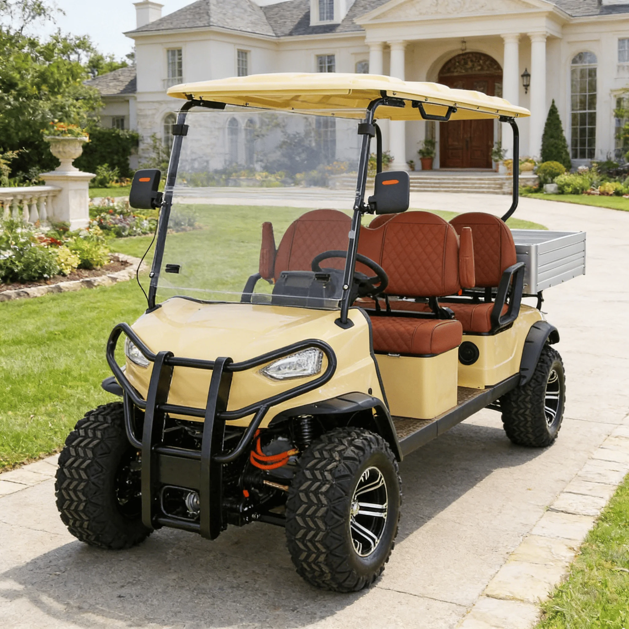 Tc Custom golf cart 4x4 off-ro - đánh giá và giá Outdoor Hunting Vehicle