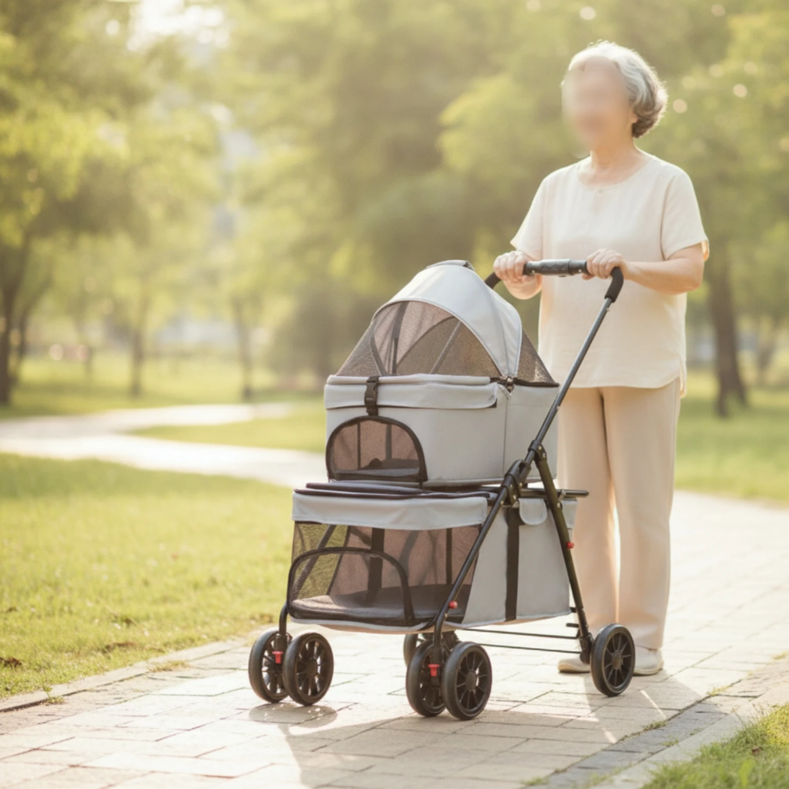 Wózek dla zwierząt z odłączany – Pet Stroller Carrier recenzja i cena