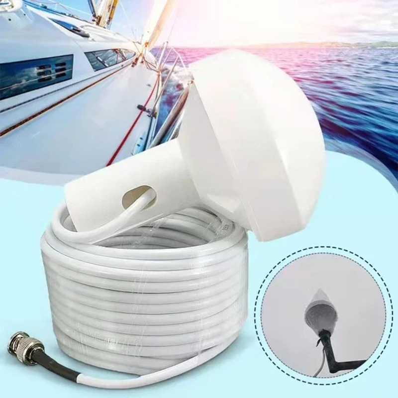 

Durable Marine Yacht Aerial Navigation Timing Antenna Signal Booster GPS Antenna Vehicle Signal Reception