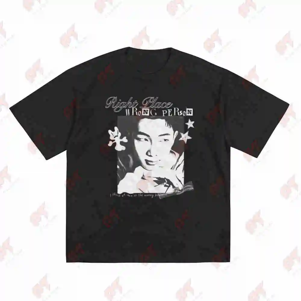 Right Place Wrong Person RM Short Sleeve Tee 100% Cotton T-Shirt