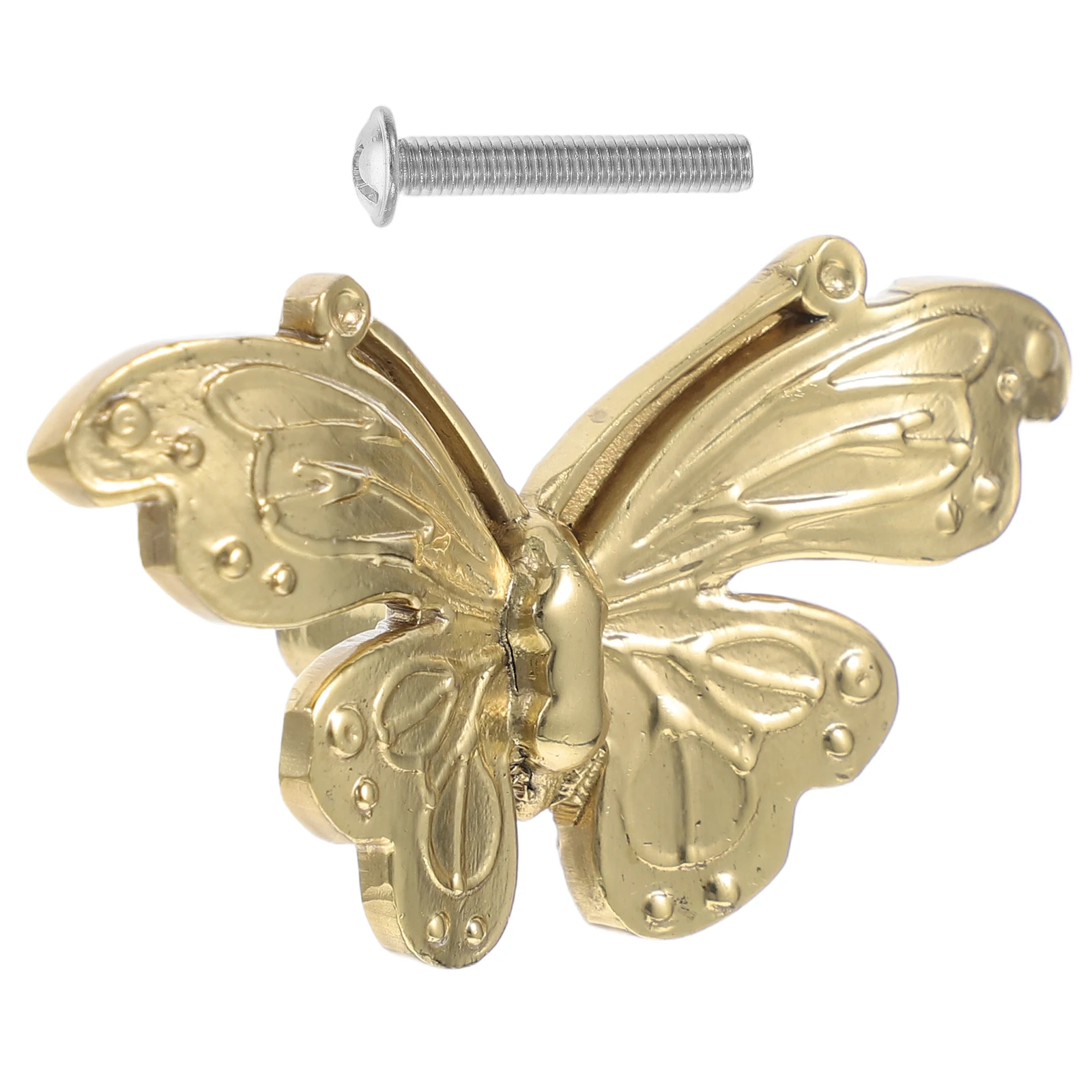 

Butterfly Drawer Pull Cabinet Knobs Golden Dresser H Animal Bow Pull Furniture Hardware Kitchen Accessories