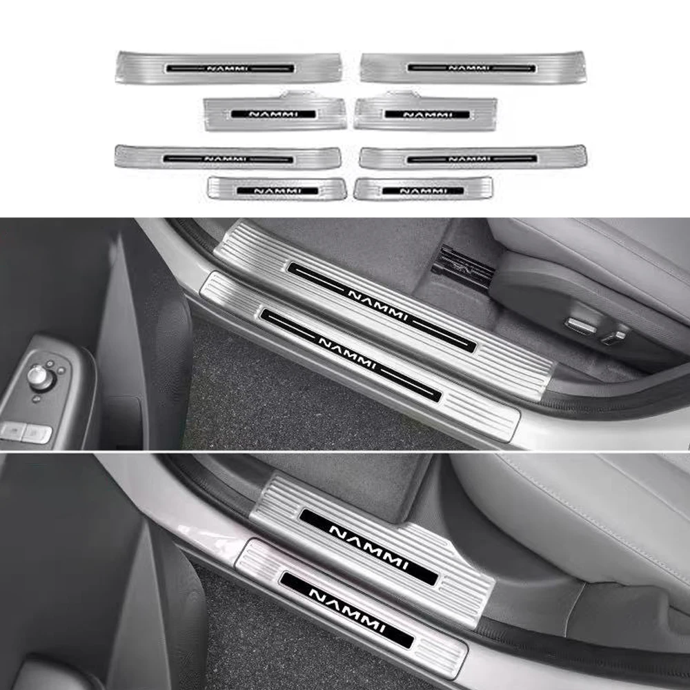 

For DONGFENG VIGO Nammi 06 2025 Stainless Steel Door sill Special Car Interior Door Side Welcome Pedal Scratch Wear resistant